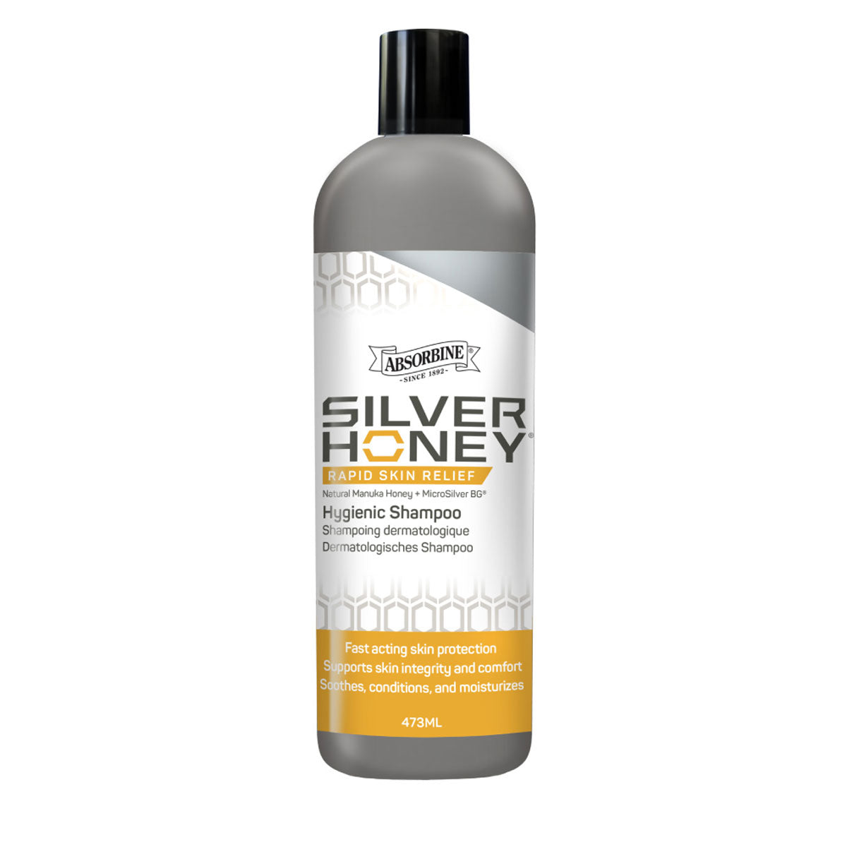 Silver Honey® Rapid Skin Relief Hygienic Shampoo – Absorbine Canada