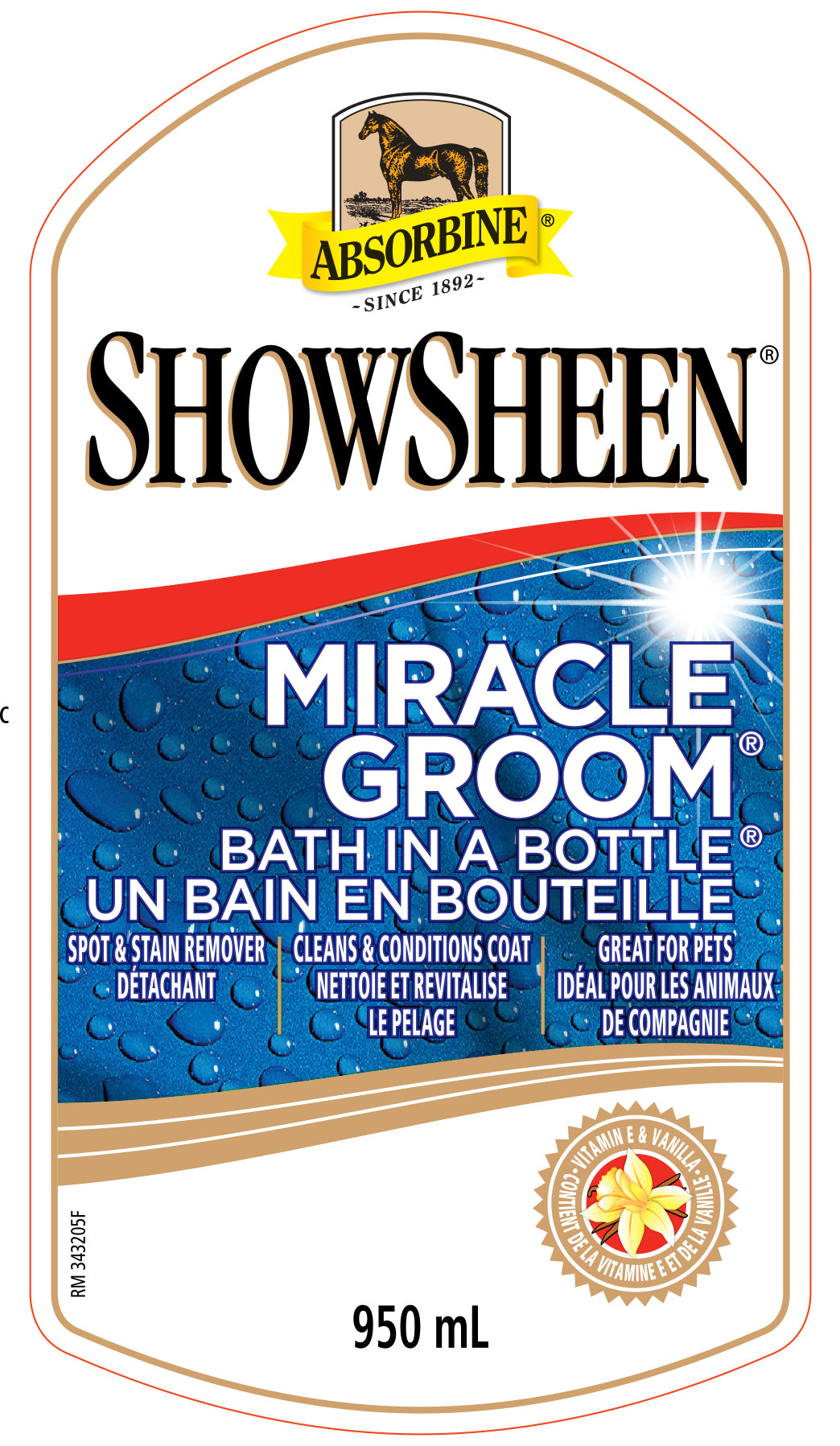 ShowSheen® Miracle Groom® – Absorbine Canada
