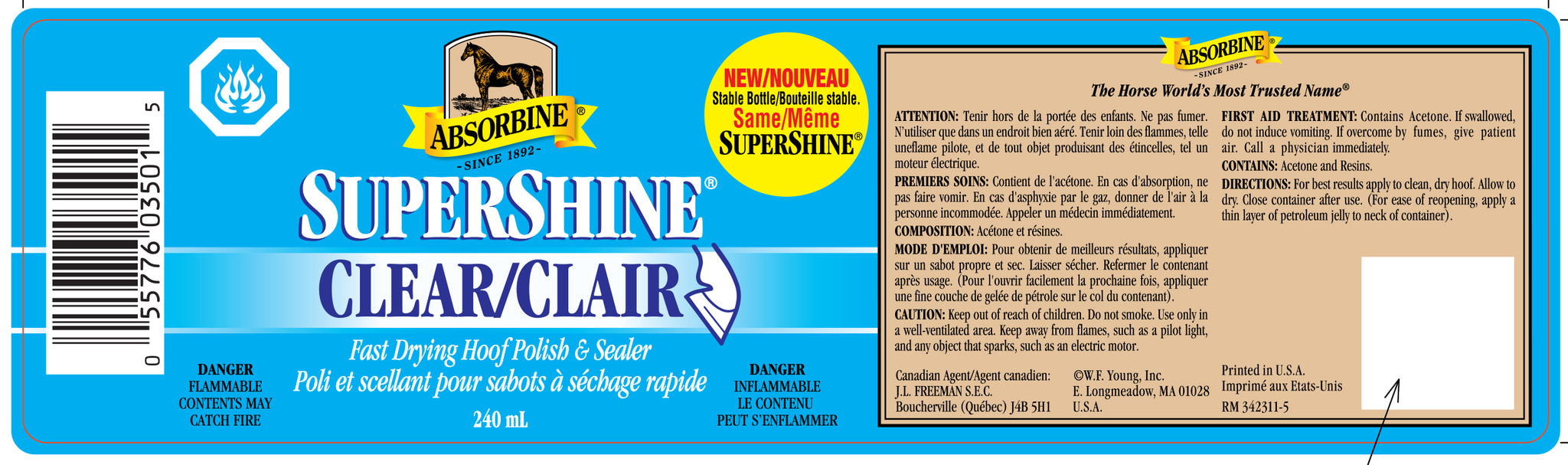 SuperShine® Hoof Polish & Sealer