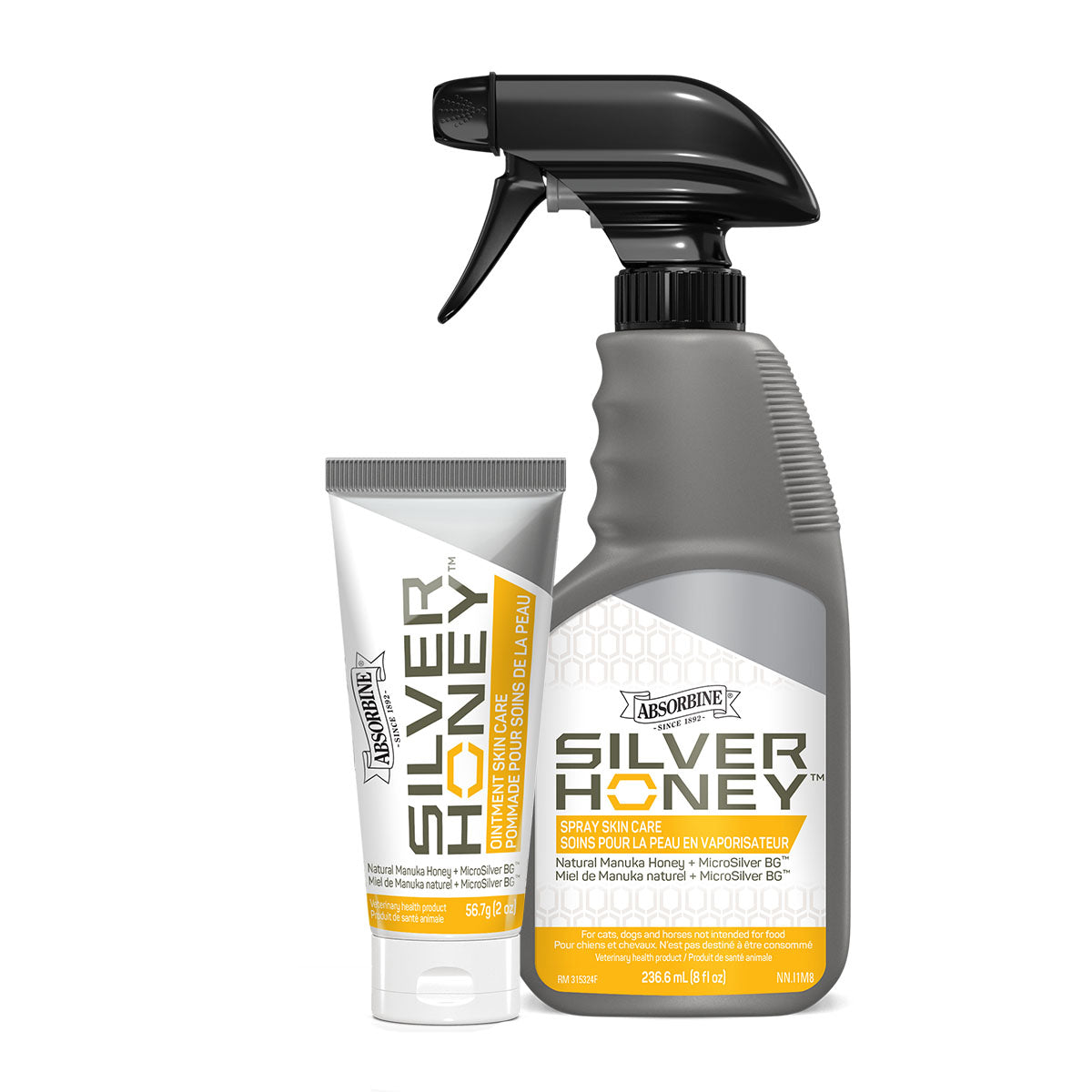 Silver Honey™ Spray Gel & Ointment